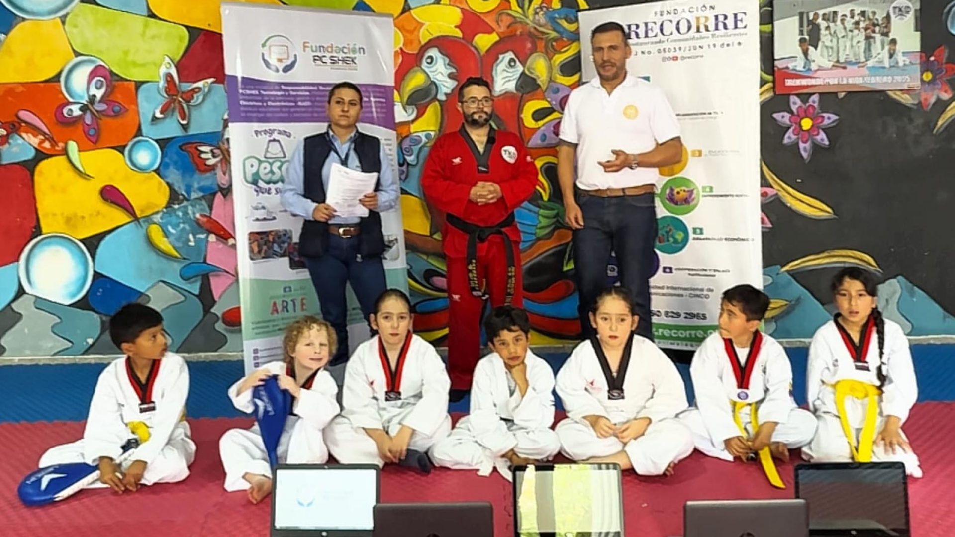 Taekwondo por la Vida recibe apoyo para seguir transformando a niños y jóvenes